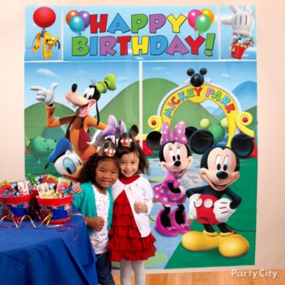 Mickey Mouse Party Ideas: Decorating